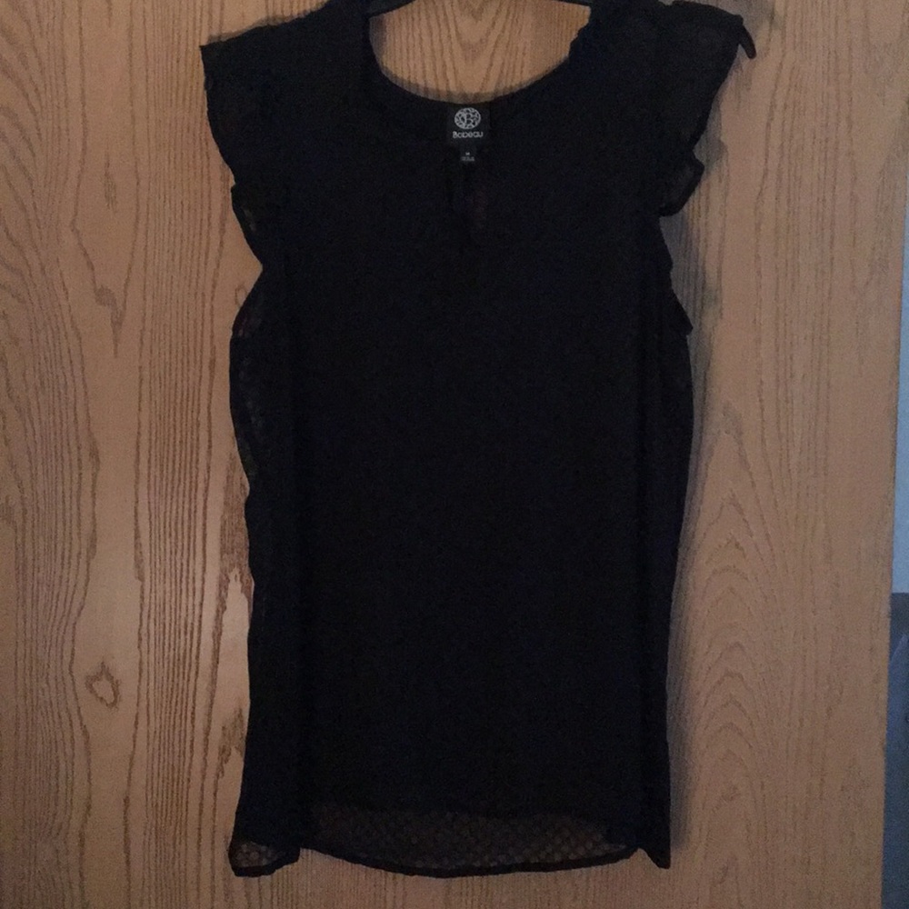 Cap sleeve blouse